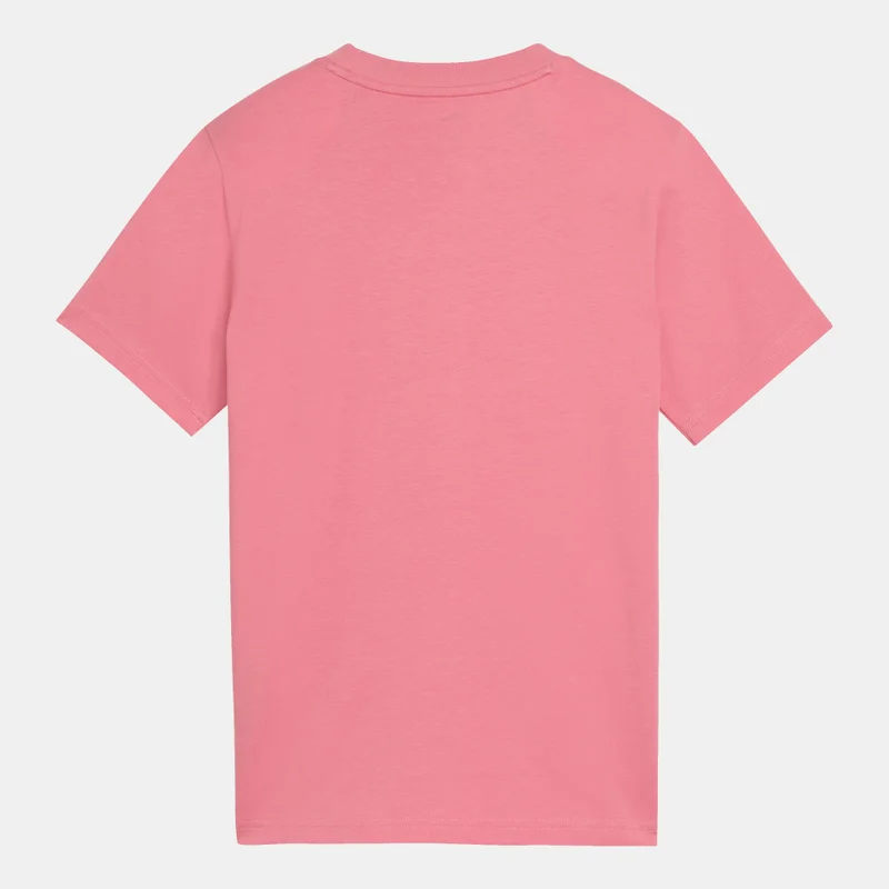 بوما Kids' Floral Cat Graphic T-Shirt